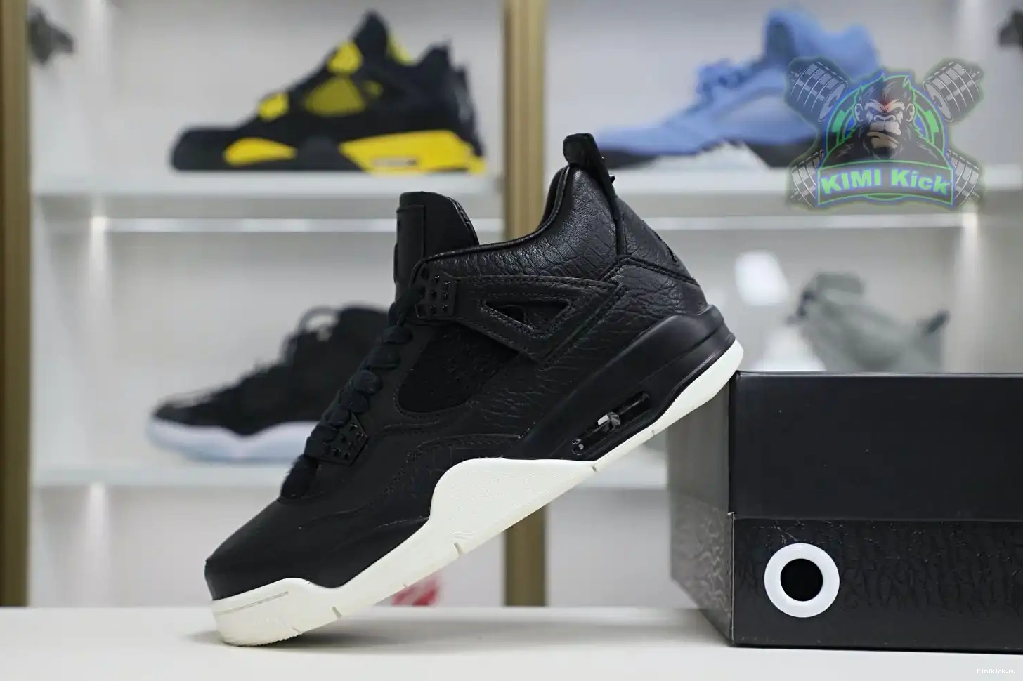 4 ponyhair black Jordan Jordan Air Kimikick retro 0528